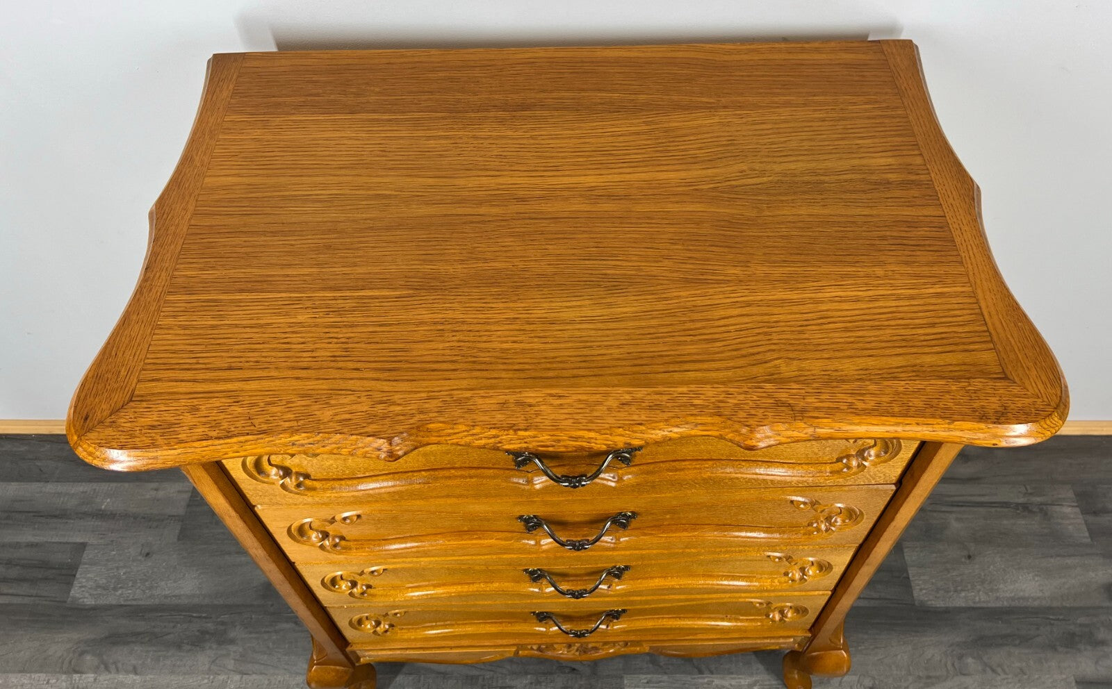 Chest of Drawers Vintage French Louis XIV Cabinet Carved Sideboard LOT 28957