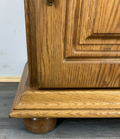 Bedside Table Vintage French Style Cupboard Carved Cabinet Nightstand LOT 5942