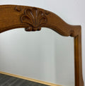 Mirror Antique French Carved Wood Wall Mirror Decorative Frame LOT 19201