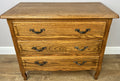 Chest of Drawers Vintage French Louis Oak 3 Drawers Carved Cabinet LOT 62560