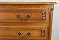 Chest of Drawers Vintage French Louis Oak 3 Drawers Carved Cabinet LOT 44745