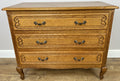 Chest of Drawers Vintage French Louis Oak 3 Drawers Carved Cabinet LOT 62545
