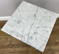 Bedside Table Antique French Style Marble Top Oak Cabinet Nightstand LOT 623510