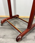 Clothes Valet Stand Vintage French Gentlemen’s Suit Hanger Brass Bar LOT 42888