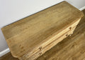 Chest of Drawers Vintage French Louis Oak 2 Drawers Carved Cabinet LOT 640614