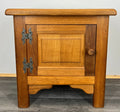 Pair of Bedside Tables Vintage French Style Cupboards Carved Cabinets LOT 28702