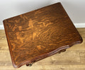 Pair of Bedside Tables Vintage French Louis Oak Nightstands Cabinets LOT 49738