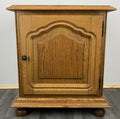 Bedside Table Vintage French Style Cupboard Carved Cabinet Storage LOT 5900
