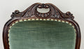 Armchair Antique French Style Walnut Upholstered Seat Carved Chair LOT 62862
