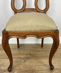 Dining Chairs Vintage French Louis Style Oak Set of 6 Upholstered Seats LOT 634411