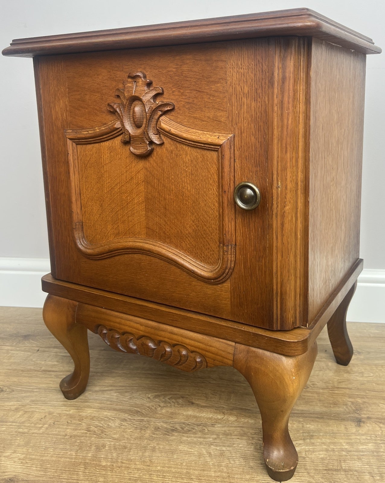 Pair of Bedside Tables Vintage French Louis XVI Nightstands Cabinets LOT 63642