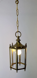 Ceiling Lamp Vintage Style Brass Pendant Chandelier Lantern Light LOT 52541
