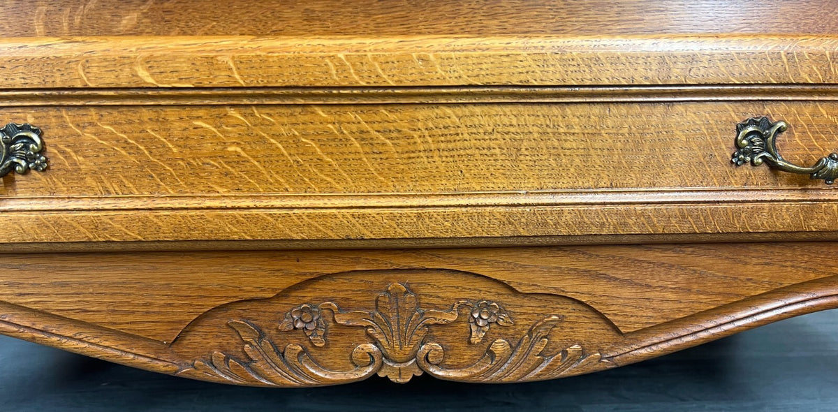 Chest of Drawers Vintage French Louis XIV Sideboard 4 Drawers Cabinet LOT 35554