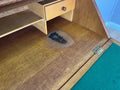 Secretaire Writing Desk Vintage French Louis Oak Rare Bureaux Cabinet LOT 615415
