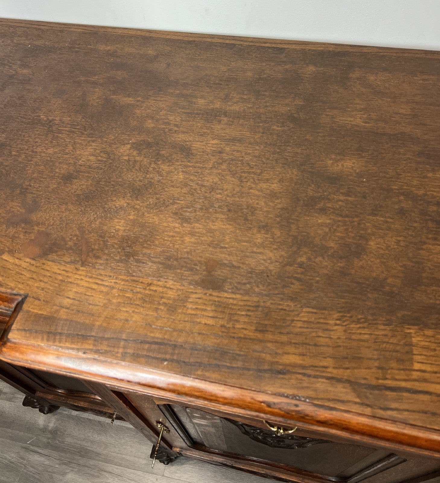 Sideboard Antique French Louis XVI Oak Cabinet Carved Cupboard LOT 457113