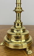 Pair of Candle Holders Vintage French Style Brass Gold Candlesticks LOT 60305