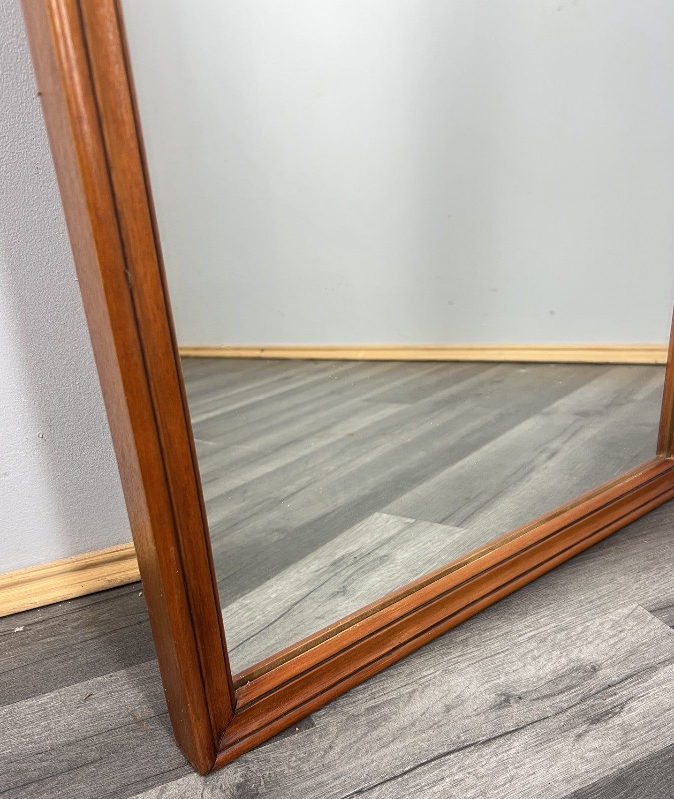 Vintage French Style Carved Wall Mirror Ornate Wall Frame LOT 45052