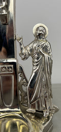 Crucifix Vintage French Style Metal Ornate Religious Figure LOT 64203