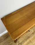 Cabinet Vintage French Louis XVI Style Carved Desk Oak Sideboard LOT 49257