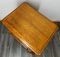 Pair of Bedside Tables Vintage French Oak Nightstands Carved Cabinets LOT 34657