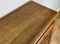 Cabinet Vintage French Louis XIV Oak Sideboard with Carved Cupboard LOT 625110
