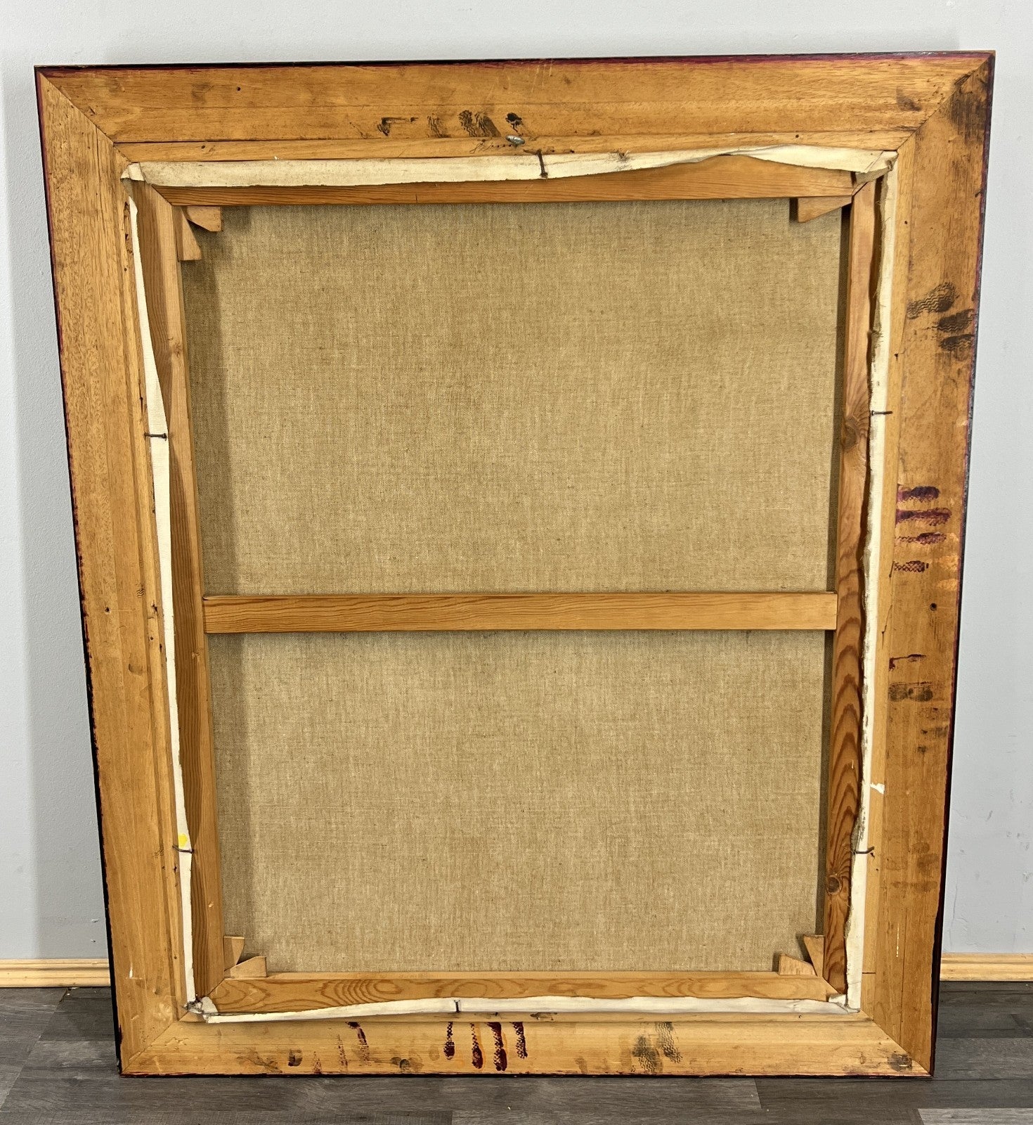 Vintage French Painting Floral Still Life Framed Artwork Signed LOT 46309