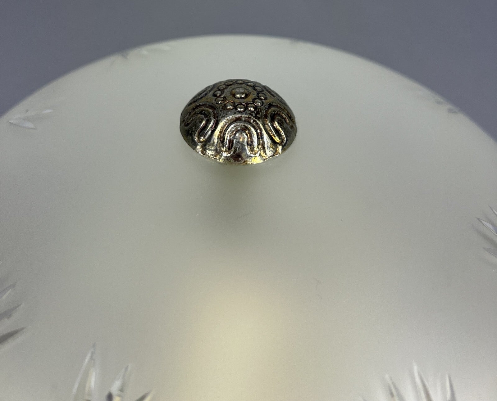 Ceiling Lamp Vintage Style Brass Pendant Glass Chandelier Light LOT 51546