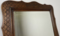 Table with Mirror Antique French Louis Oak Wall Mirror Console Table LOT 640214