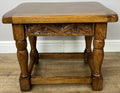 Pair of Bedside Tables Vintage French Oak Nightstands Carved Cabinets LOT 62123