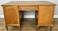 Cabinet Vintage French Louis XIV Style Carved Oak 8 Drawers Sideboard LOT 6460