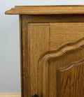 Bedside Table Vintage French Style Cupboard Carved Cabinet Storage LOT 5901