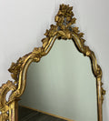 Vintage French Style Carved Wall Mirror Ornate Gilt Wooden Wall Frame LOT 47762