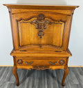 Cabinet Vintage French Louis XIV Style Cabriole Legs Carved Sideboard LOT 29170