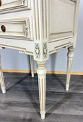 Pair of Bedside Tables Vintage Shabby Chic Louis Nightstands Cabinets LOT 43406