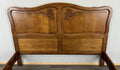 Bed Vintage French Louis XVI Double Bed Frame Oak Carved Headboard LOT 46356