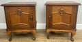 Pair of Bedside Tables Vintage French Louis XVI Nightstands Cabinets LOT 63641