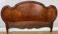 Footboard Antique French Style Walnut Double Bed Carved Footboard LOT 64472