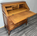 Secretaire Writing Desk Vintage French Louis Oak Rare Bureaux Cabinet LOT 446311