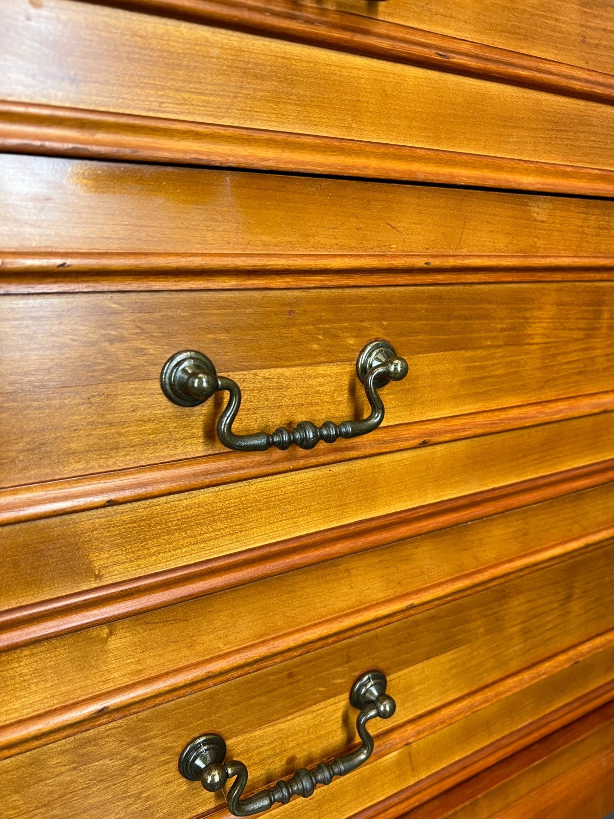 Chest of Drawers Vintage French Louis XVI Style Carved Cabinet LOT 43205