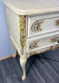 Chest of Drawers Vintage Shabby Chic French Louis 2 Drawers Sideboard LOT 24902