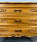 Chest of Drawers Vintage French Louis XIV Sideboard Carved Cabinet LOT 29325