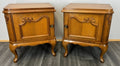 Pair of Bedside Tables Vintage French Louis XVI Nightstands Cabinets LOT 34501