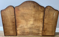 Mirror Antique French Oak Triple Folding Carved Dressing Table Mirror LOT 61379