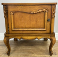 Pair of Bedside Tables Vintage French Louis XVI Nightstands Cabinets LOT 63655