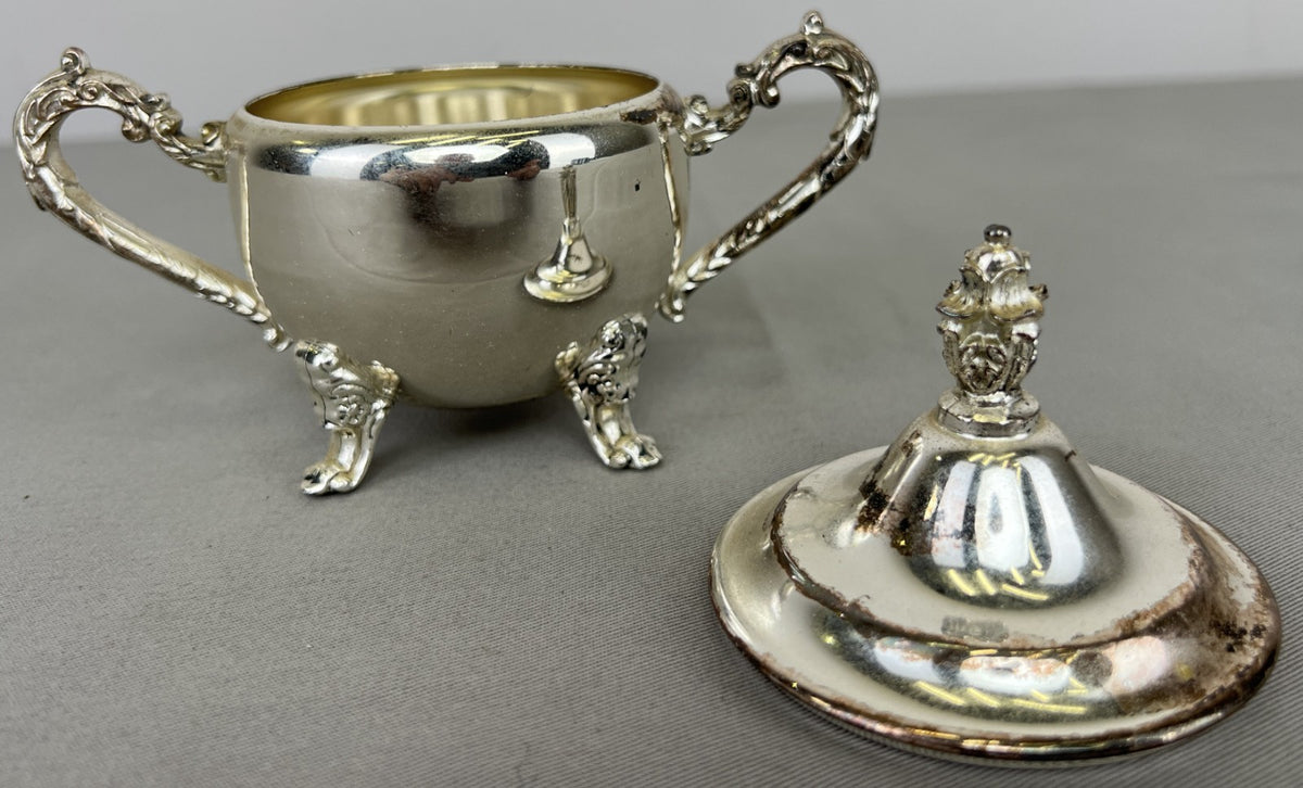 Coffee Set Vintage French Style Tea Coffee Serving Tray with Pot LOT 6433