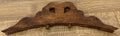 Pediment Antique French Style Oak Hand Carved Decorative Crest LOT 61724
