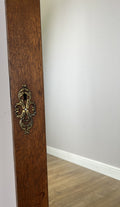 Mirror Antique French Style Oak Wardrobe Mirror Decorative Frame LOT 61915