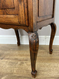 Bedside Table Vintage French Louis Oak Cabinet Cupboard Nightstand LOT 62305
