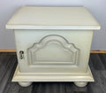 Pair of Bedside Tables Antique French Shabby Chic Style Carved Cabinets LOT 28992