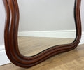 Mirror Antique French Style Walnut Carved Decorative Frame Wall Mirror LOT 63402